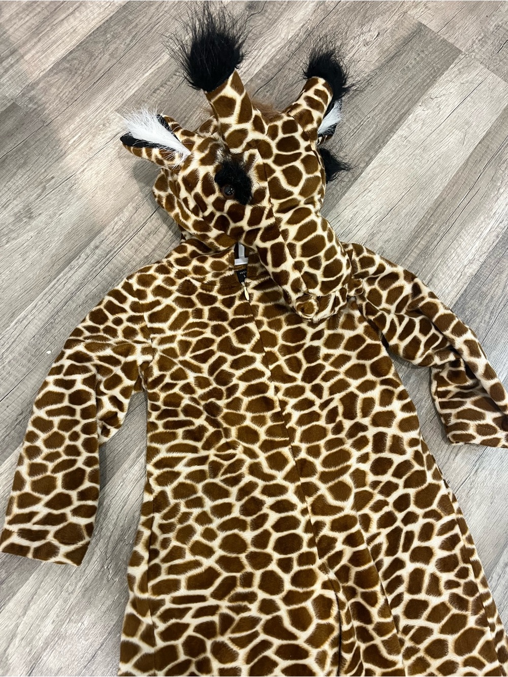 Toddler giraffe costume